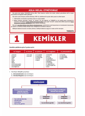TUS Şampiyonların Notu - ANATOMİ ( Erdinç Tunç ) TUS Şampiyonların Notu - ANATOMİ ( Erdinç Tunç )