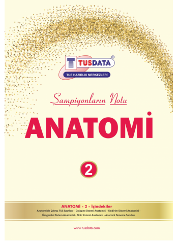 TUS Şampiyonların Notu - ANATOMİ ( Erdinç Tunç ) TUS Şampiyonların Notu - ANATOMİ ( Erdinç Tunç )