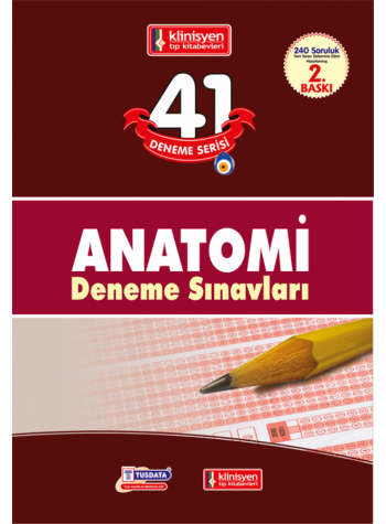 41 Deneme Serisi ANATOMİ (2.Baskı) 41 Deneme Serisi ANATOMİ (2.Baskı)