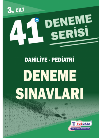 41 DENEME SINAVLARI SERİSİ ( 3.Cilt )