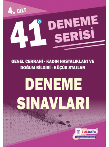 41 DENEME SINAVLARI SERİSİ ( 4.Cilt )