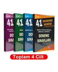 41 DENEME SINAVLARI SERİSİ TAKIMI ( 1.2.3.4.Cilt )