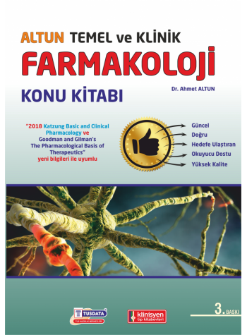 ALTUN TEMEL ve KLİNİK FARMAKOLOJİ KONU ( 3.BASKI )