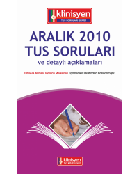 Aralık 2010 Açıklamalı Tus Soruları 