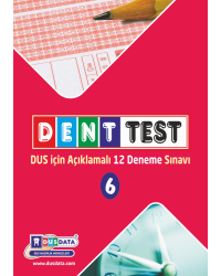 DENTTEST DUS İÇİN AÇIKLAMALI 12 DNM.SNV ( 6.CİLT )