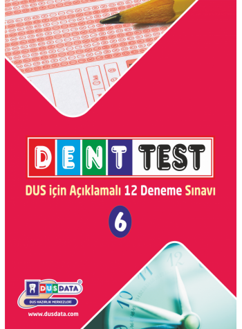 DENTTEST DUS İÇİN AÇIKLAMALI 12 DNM.SNV ( 6.CİLT )