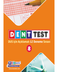 DENTTEST DUS İÇİN AÇIKLAMALI 12 DNM.SNV ( 8.Cilt )