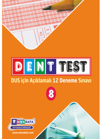 DENTTEST DUS İÇİN AÇIKLAMALI 12 DNM.SNV ( 8.Cilt )