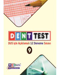DENTTEST DUS İÇİN AÇIKLAMALI 12 DNM.SNV ( 9.Cilt )