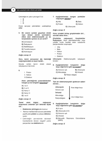 DUS Akademi Soru ( 2.Baskı ) AĞIZ RADYOLOJİSİ