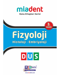 DUS MİADENT KONU ( 4.Baskı ) FİZYOLOJİ