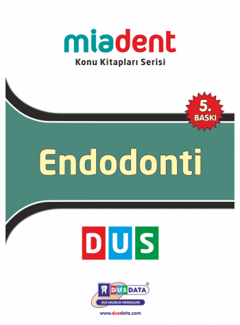 DUS MİADENT KONU ( 5.Baskı ) ENDODONTİ