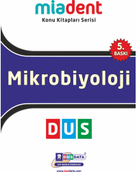 DUS MİADENT KONU ( 5.Baskı ) MİKROBİYOLOJİ