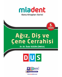 DUS MİADENT KONU KİT. ( 5. BASKI ) AĞIZ CERRAHİSİ