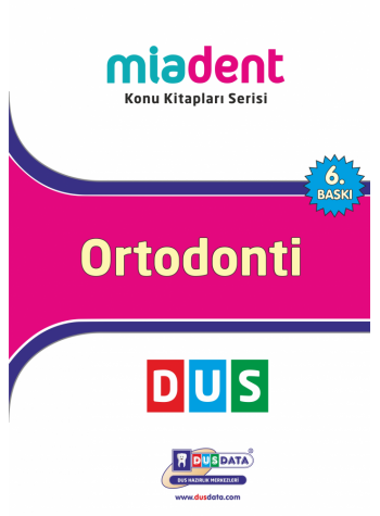 DUS MİADENT KONU KİT. ( 6. Baskı ) ORTODONTİ