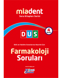 DUS Miadent Soru ( 4.Baskı ) Farmakoloji