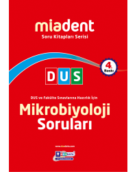 DUS Miadent Soru ( 4.Baskı ) Mikrobiyoloji