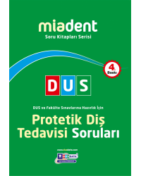 DUS Miadent Soru ( 4.Baskı ) Protetik Diş