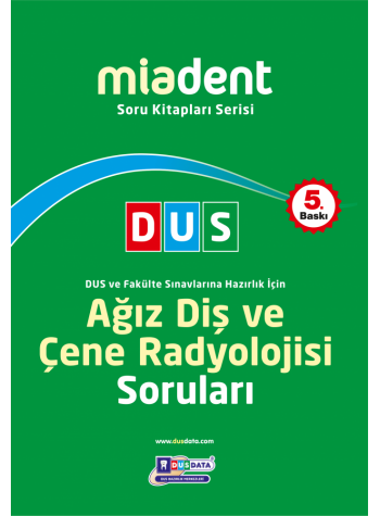 DUS Miadent Soru ( 5.Baskı ) Ağız Radyolojisi