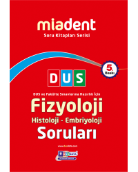 DUS Miadent Soru ( 5.Baskı ) Fizyoloji