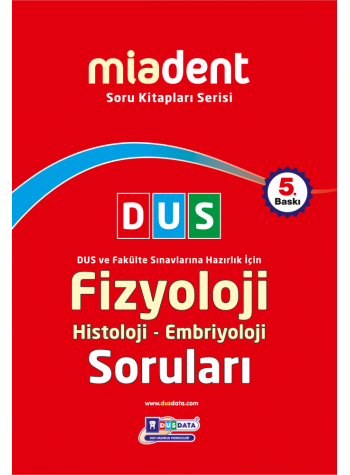 DUS Miadent Soru ( 5.Baskı ) Fizyoloji