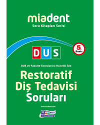 DUS Miadent Soru ( 5.Baskı ) Restoratif Diş