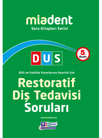 DUS Miadent Soru ( 5.Baskı ) Restoratif Diş