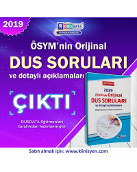 DUS SORULARI - ÖSYM'nin Orijinal 2019