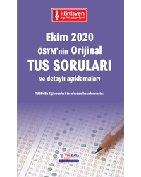 EKİM 2020 ÖSYM'nin Orijinal TUS SORULARI