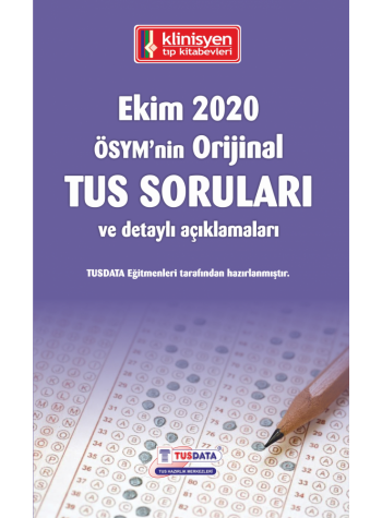 EKİM 2020 ÖSYM'nin Orijinal TUS SORULARI