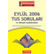 Eylül 2006 Açıklamalı Tus Soruları Eylül 2006 Açıklamalı Tus Soruları