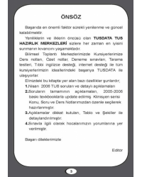 Eylül 2006 Açıklamalı Tus Soruları