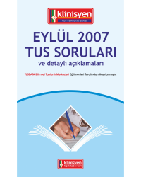 Eylül 2007 Açıklamalı Tus Soruları