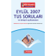 Eylül 2007 Açıklamalı Tus Soruları Eylül 2007 Açıklamalı Tus Soruları