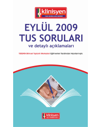 Eylül 2009 Açıklamalı Tus Soruları