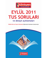 Eylül 2011 Açıklamalı TUS Soruları