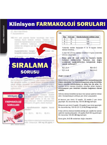 KLİNİSYEN SORU FARMAKOLOJİ ( 12.Baskı )