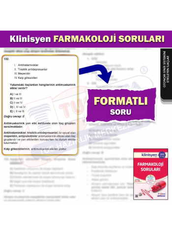 KLİNİSYEN SORU FARMAKOLOJİ ( 12.Baskı )