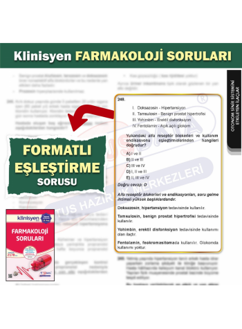 KLİNİSYEN SORU FARMAKOLOJİ ( 12.Baskı )