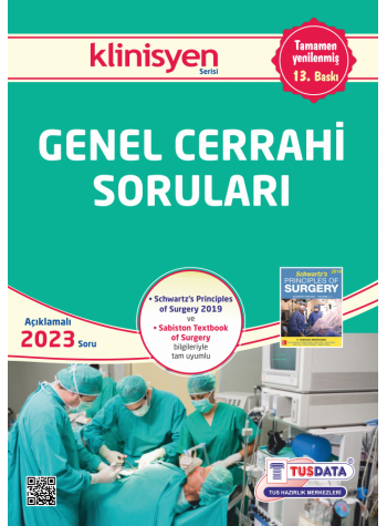 KLİNİSYEN SORU KİTABI ( 13.Baskı ) GENEL CERRAHİ YENİ