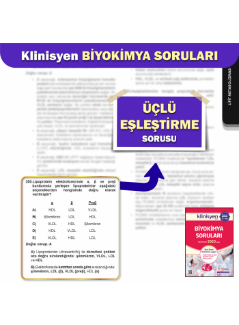 KLİNİSYEN SORU KİTABI ( 16.Baskı ) BİYOKİMYA