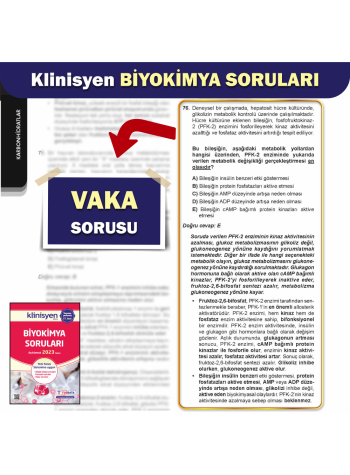 KLİNİSYEN SORU KİTABI ( 16.Baskı ) BİYOKİMYA