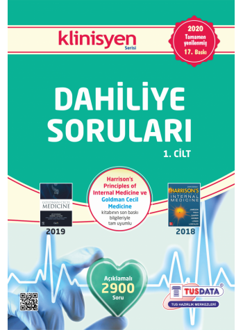 KLİNİSYEN SORU KİTABI ( 17.Baskı ) DAHİLİYE / 1.2.Cilt