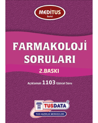 MEDİTUS SERİSİ - FARMAKOLOJİ SORULARI - 2.Baskı