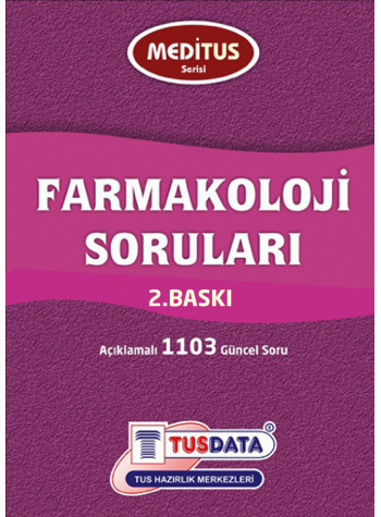 MEDİTUS SERİSİ - FARMAKOLOJİ SORULARI - 2.Baskı