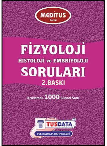 MEDİTUS SERİSİ - FİZYOLOJİ SORULARI - 2.Baskı