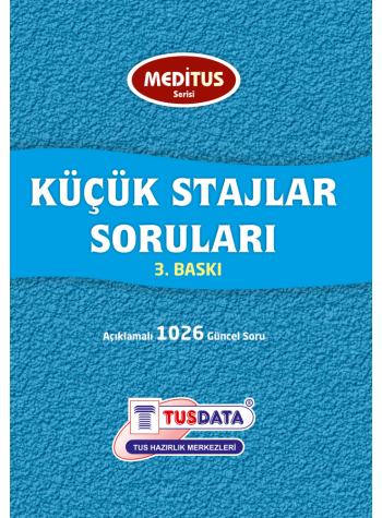 MEDİTUS SERİSİ - KÜÇÜK STAJLAR SORULARI / 2.Baskı