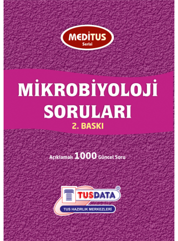 MEDİTUS SERİSİ - MİKROBİYOLOJİ SORULARI / 1.Baskı