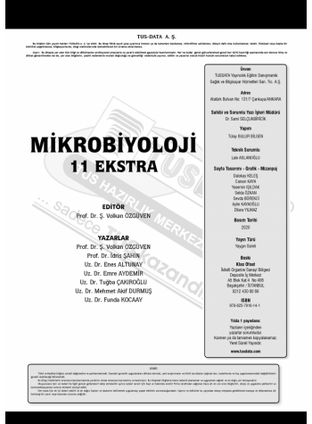 MİKROBİYOLOJİ ''11 EKSTRA''