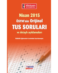 NİSAN 2015 ÖSYM'nin Orjinal TUS SORULARI